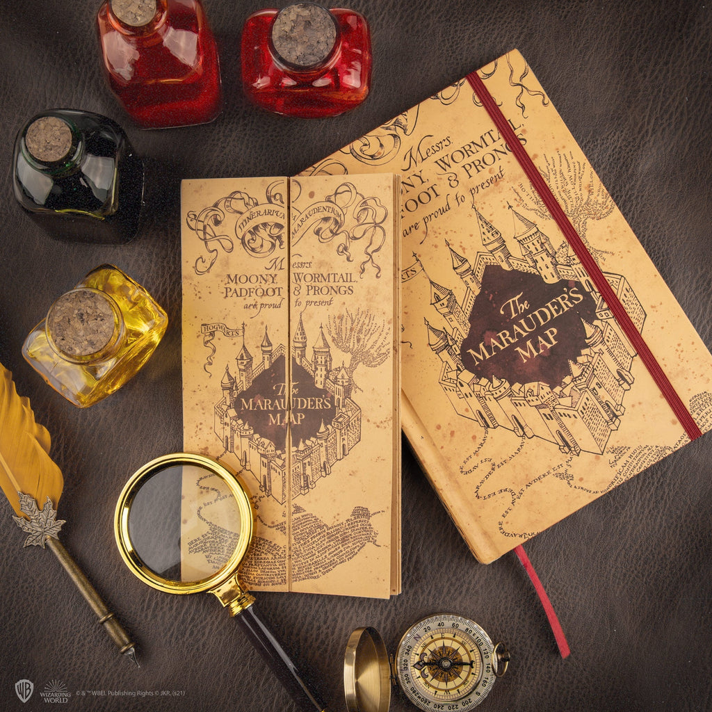 Foldable Notebook -  Marauder's Map