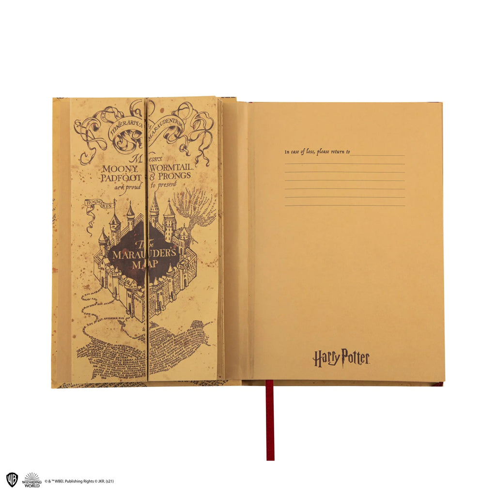 Foldable Notebook -  Marauder's Map
