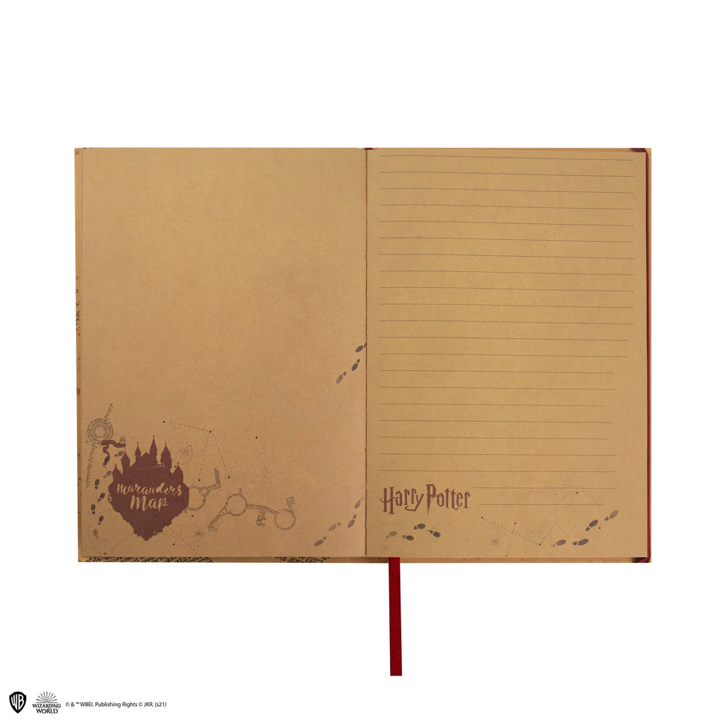 Foldable Notebook -  Marauder's Map