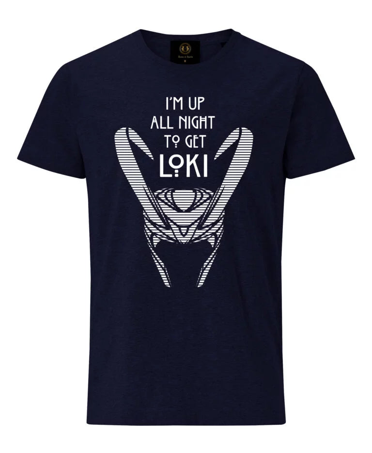 T-Shirt - Navy Blue Viking LOKI